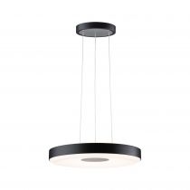 Luminaire en suspension LED Puric Pane Smart Home Zigbee 3.0    2700K 1.200lm / 700lm 11 / 1x7W Noir, Gris gradable