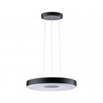 Luminaire en suspension LED Puric Pane Smart Home Zigbee 3.0    2700K 1.200lm / 700lm 11 / 1x7W Noir, Gris gradable