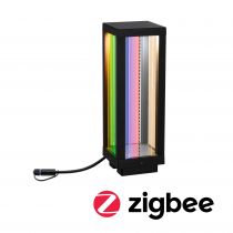 Plug & Shine Lanterne Classic Luminaire individuel Smart Home Zigbee 3.0  IP44 RGBW 2W   Anthracite