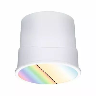 Spot encastr� modulaire LED Base Smart Home Zigbee 3.0 Coin  rond 50mm  Coin 4,9W 420lm 230V gradable RGBW+ Satin�