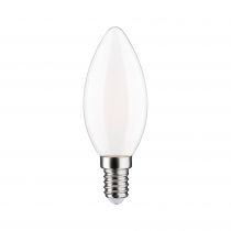 Ampoule LED E14 Filament bougie 4,5W 470lm 2700K gradable opale 230V