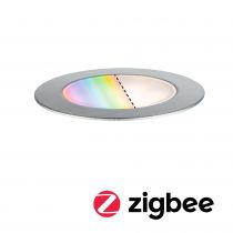 Plug & Shine Encastré de sol LED Floor Luminaire individuel Smart Home Zigbee 3.0  IP67 RGBW+ 2W   Acier inoxydable