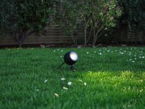 Plug & Shine Projecteur de jardin LED Kikolo IP65 3000K 7,2W   Anthracite