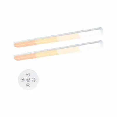�clairage sous-meubles LED Barreo 2x3,3W 300x22mm 2x300lm 230/24V  Blanc