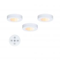 Éclairage sous-meubles LED Batuno 3x2,1W 70mm 3x180lm 230/24V  Blanc