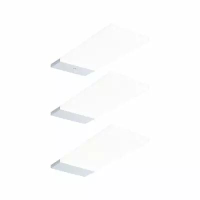 �clairage sous-meubles LED Bredo D�tecteur de proximit� Kit de 3 3x2,5W 80x190mm 3x180lm 230/12V  Argent