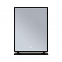 Miroir lumineux LED Miro IP44  Tunable White 180lm 230V 11W  Miroir, Noir mat