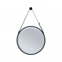 Miroir lumineux LED Miro IP44  Tunable White 200lm 230V 7,5W  Miroir, Noir mat