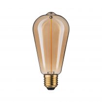 Ampoule LED E27 Floating Shine edison 2,8W 90lm 1800K D64mm H138mm verre fumé