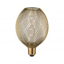 Ampoule LED E27 Metallic Glow Helix 3,5W 130lm 1800K doré 230V