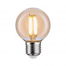 Ampoule LED E27 Filament globe60 7W 780lm 2700K gradable doré 230V