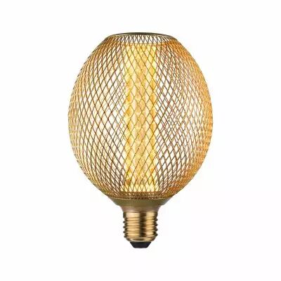 Ampoule LED E27 Metallic Glow Globe spirale 4,2W 200lm 1800K dor� 230V