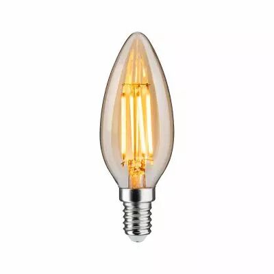 Ampoule LED 1879 flamme Or E14 450lm