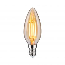 Ampoule LED 1879 flamme Or E14 450lm