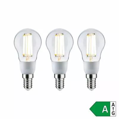 Ampoule LED E14 EcoLine Filament sph�rique 2,5W x3 525lm 3000K clair 230V