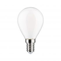 Ampoule LED E14 Filament sphérique 4,5W 470lm 2700K gradable opale 230V