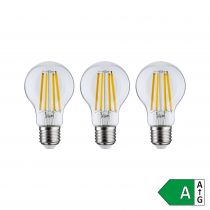 Ampoule LED E27 EcoLine Filament standard 4W x3 840lm 3000K 230V
