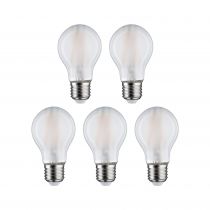 Ampoule LED E27 standard 7W x5  806lm 2700K dépoli 230V