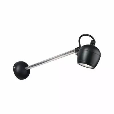 Applique d'ext�rieur Kikolo IP65  90mm 3000K 8W 500lm 230V 60� Anthracite Aluminium, Mati�re plastique