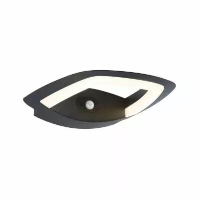 Applique d'ext�rieur LED Akena D�tecteur de mouvement IP44  243x254mm 3000K 11W 800lm 230V  Anthracite Aluminium