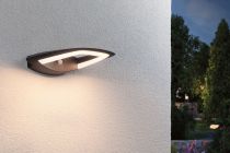 Applique d'extérieur LED Akena Détecteur de mouvement IP44  243x254mm 3000K 11W 800lm 230V  Anthracite Aluminium