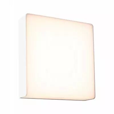 Applique d'ext�rieur LED Azalena D�tecteur haute fr�quence IP44  250x97mm 3000K 8,5W 700lm 230V  Blanc Mati�re plastique, Alumin