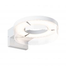 Applique d'extérieur LED Capea Détecteur de mouvement IP44  231mm 3000K 8 / 1x1,2W 700lm 230V  Blanc Aluminium