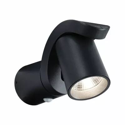 Applique d'ext�rieur LED Cuff D�tecteur de mouvement IP44  76x217mm 3000K 10W 700lm 230V 70� Anthracite Aluminium