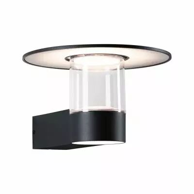 Applique d'ext�rieur LED Sienna D�tecteur haute fr�quence r�sistant � l'eau de mer IP44  212mm 3000K 9 / 1x3W 500lm 230V  Anthra