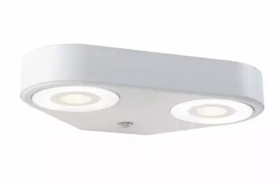 Applique d'ext�rieur LED Silma D�tecteur de mouvement Double �mission lumineuse IP44  280x176mm 3000K 2x5,5 / 2x0,7W 2x600lm 230