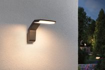 Applique d'extérieur LED Zenera  résistant à l'eau de mer IP44  150x194mm 3000K 10W 700lm 230V  Anthracite Métal