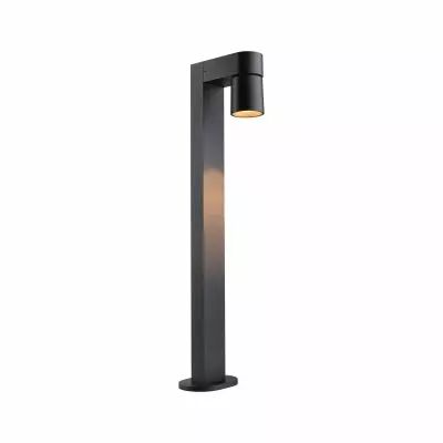 Borne lumineuse LED Kimu  favorable aux insectes IP44  822mm 2200K 7,8W 500lm 230V 70� Anthracite  Aluminium