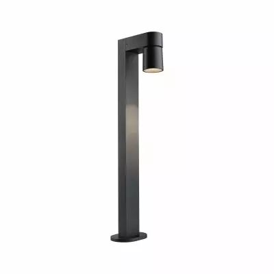 Borne lumineuse LED Kimu IP44  822mm 3000K 8W 500lm 230V 70� Anthracite  Aluminium