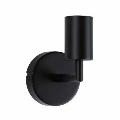 Applique Ravi IP44 E27   max. 60W Noir mat gradable
