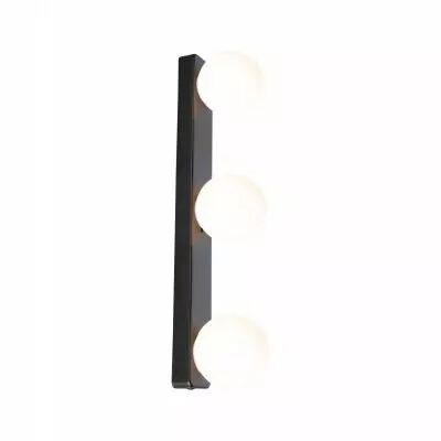 Selection Bathroom Applique Gove IP44 G9   230V max. 3x20W gradable Noir mat, Satin�