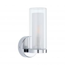 Selection Bathroom Applique Luena IP44 E14   230V max. 20W gradable Chrome, Verre