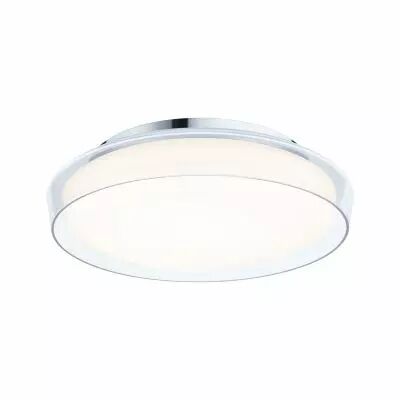 Selection Bathroom Plafonnier LED Luena IP44  3000K 860lm 230V 16,5W  Verre, Chrome