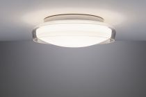 Selection Bathroom Plafonnier LED Luena IP44  3000K 860lm 230V 16,5W  Verre, Chrome