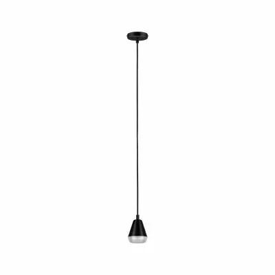 Luminaire en suspension LED Luia GU10 max. 10W Satin�, Noir de signalisation