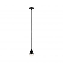 Luminaire en suspension LED Luia GU10 max. 10W Satiné, Noir de signalisation