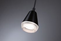 Luminaire en suspension LED Luia GU10 max. 10W Satiné, Noir de signalisation