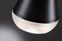 Luminaire en suspension LED Luia GU10 max. 10W Satiné, Noir de signalisation