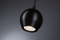 Luminaire en suspension LED Shima GU10 max. 10W Noir de signalisation