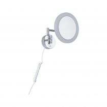 Miroir cosmétique LED Masua IP44  White Switch 55lm 230V 4W  Chrome