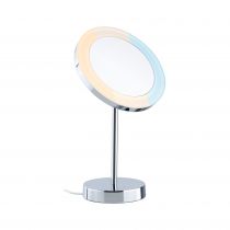 Miroir cosmétique LED Masua IP44  White Switch 55lm 230V 4W  Chrome