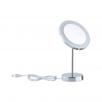 Miroir cosmétique LED Masua IP44  White Switch 55lm 230V 4W  Chrome