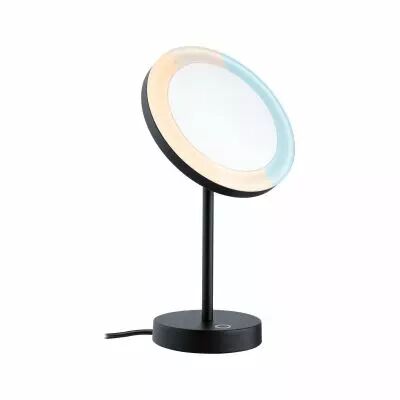 Miroir cosm�tique LED Masua IP44  White Switch 55lm 230V 4W  Noir mat