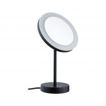 Miroir cosmétique LED Masua IP44  White Switch 55lm 230V 4W  Noir mat