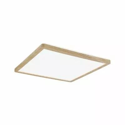 Panneau LED Atria Shine Backlight IP44 carr� 293x293mm  16W 1600lm 4000K Esth�tique bois