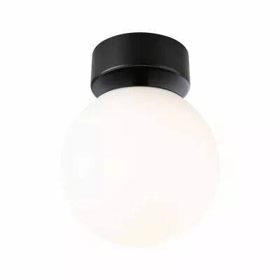Selection Bathroom Plafonnier LED Gove IP44  3000K 900lm 230V 9W  Noir mat, Satin�